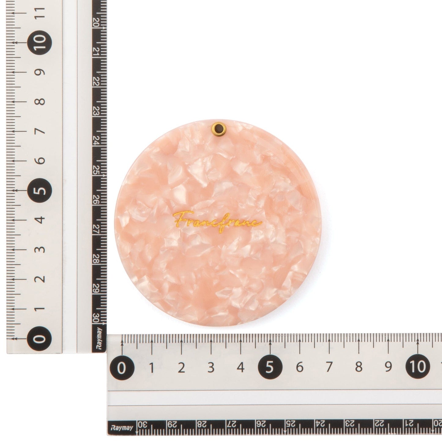 Compact Mirror With Pouch Pink