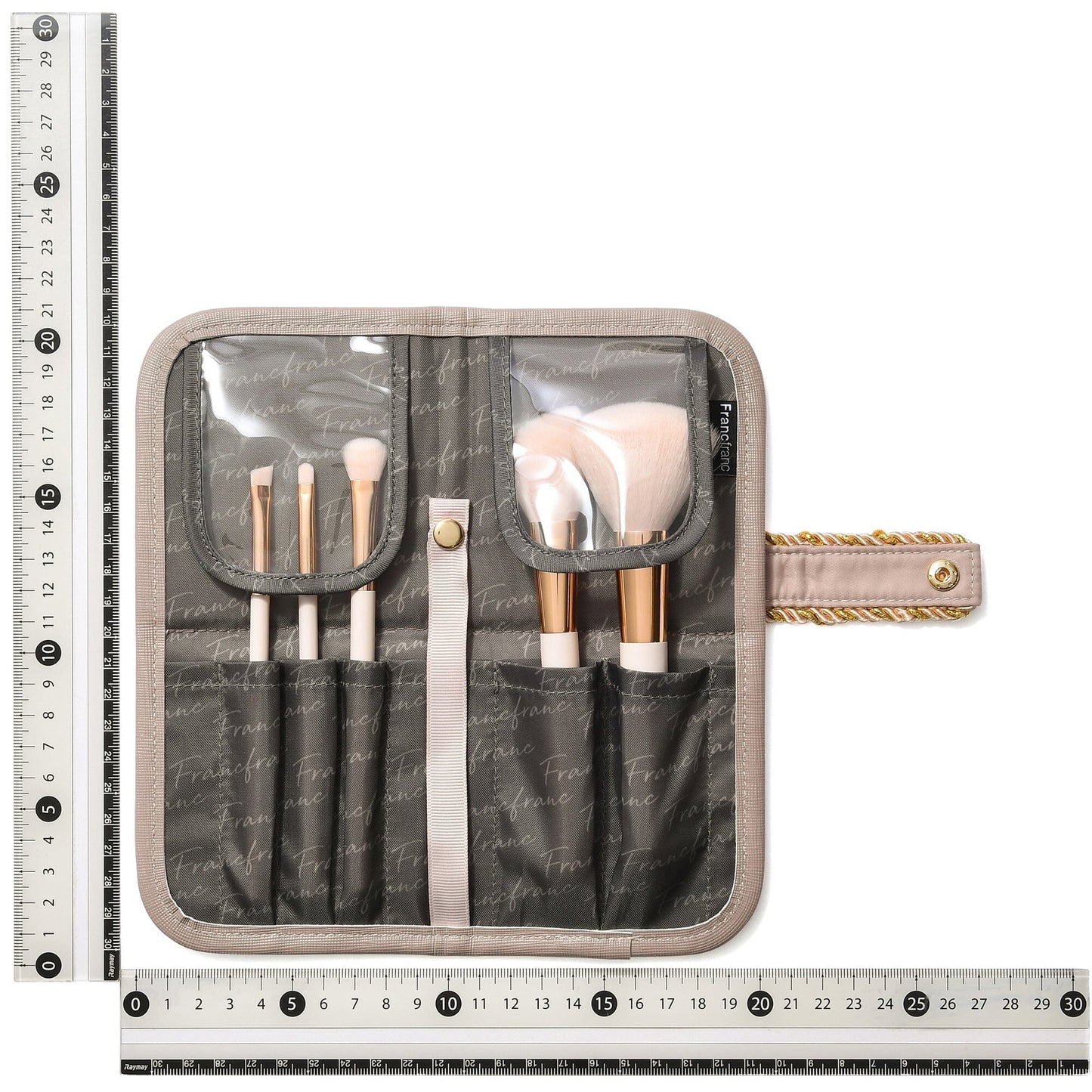 Bell Makeup Brush Set Grey
