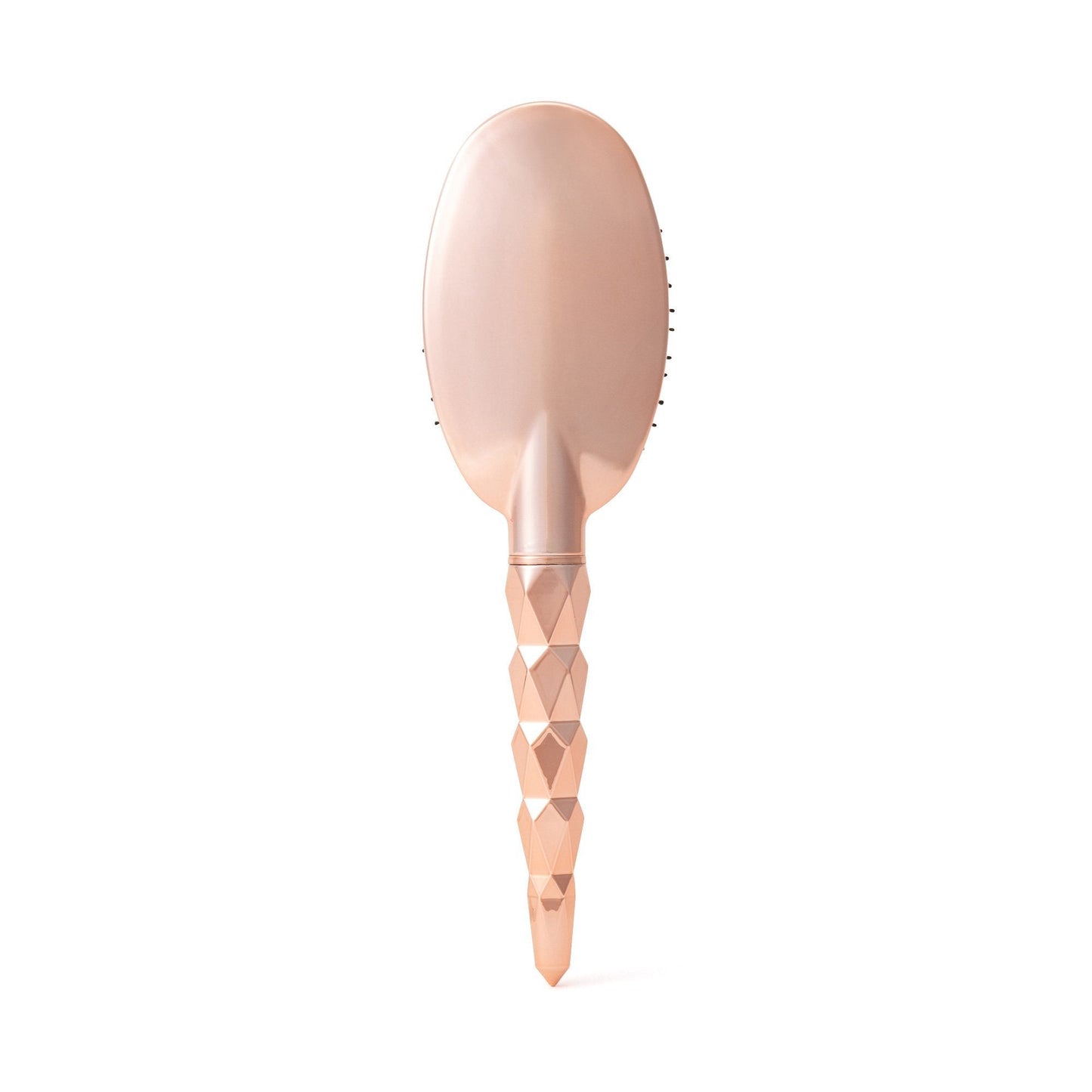 Sif Dual Oval Hairbrush Shiny Pink Gold