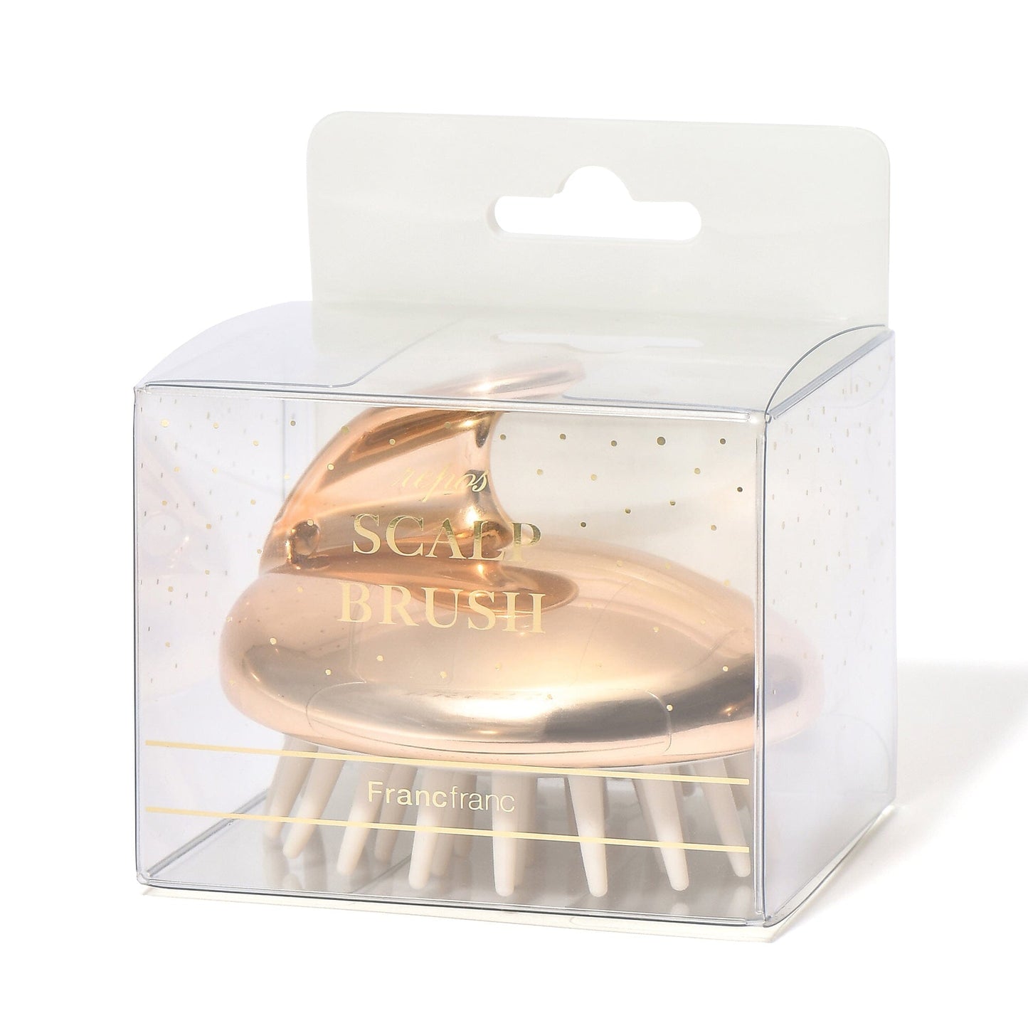 Repos Scalp Brush  White