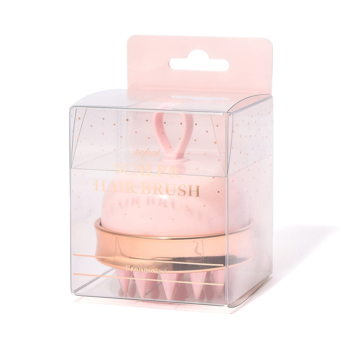 Repos Scalp & Hair Brush Pink