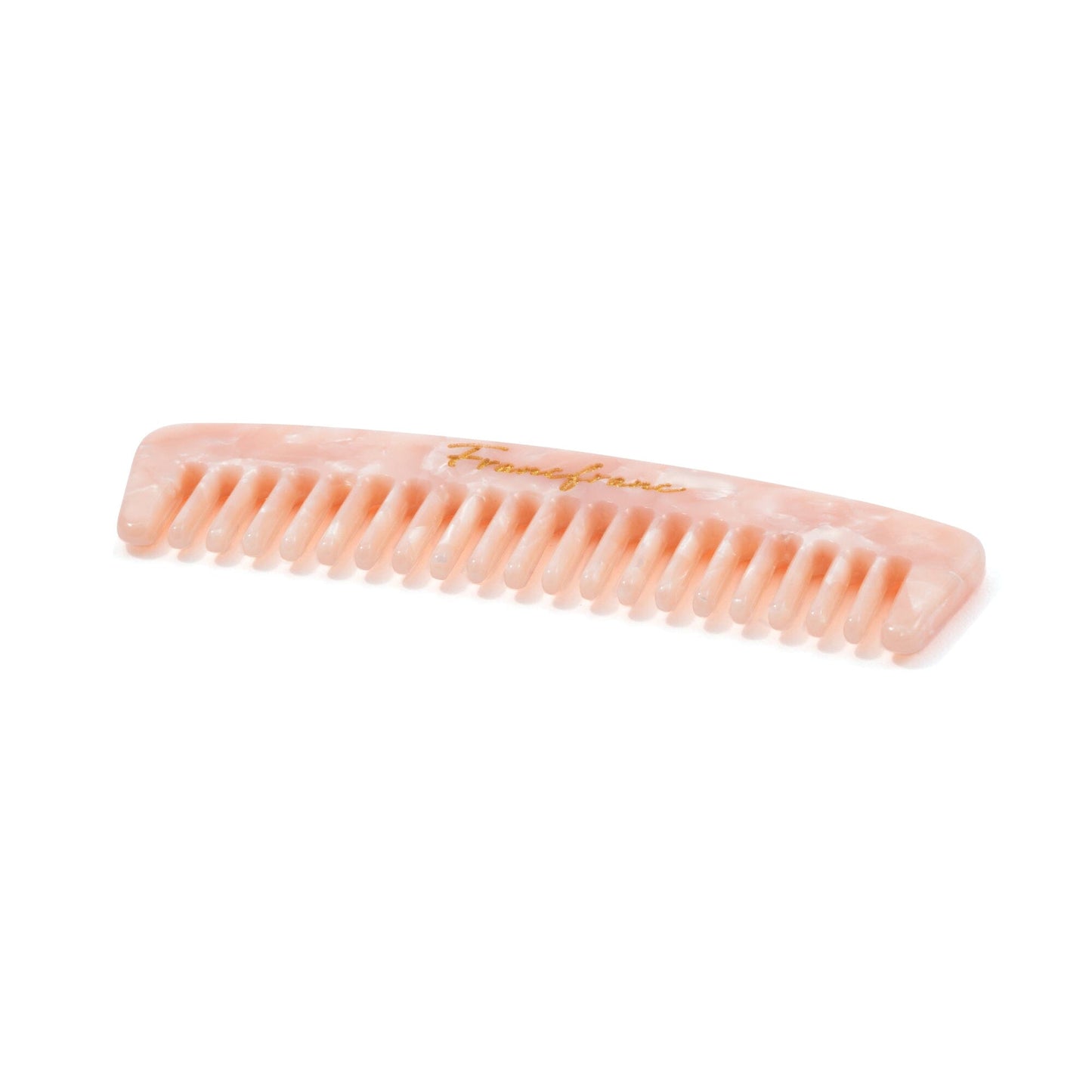 Compact Comb With Pouch S Pink