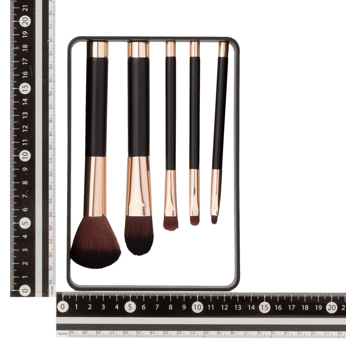 Feneto Magnetic Makeup Brush Set Bk