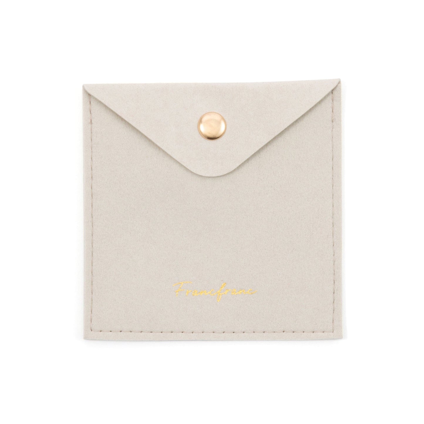 Compact Mirror With Pouch  Pink