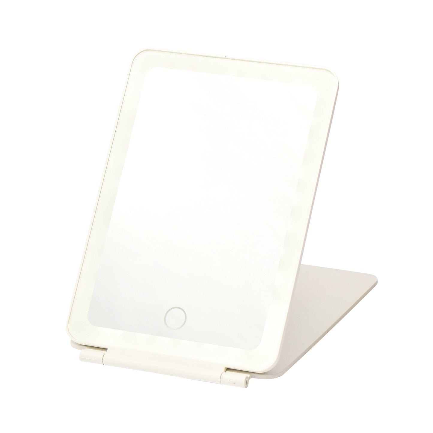 Led Folding Mirror White