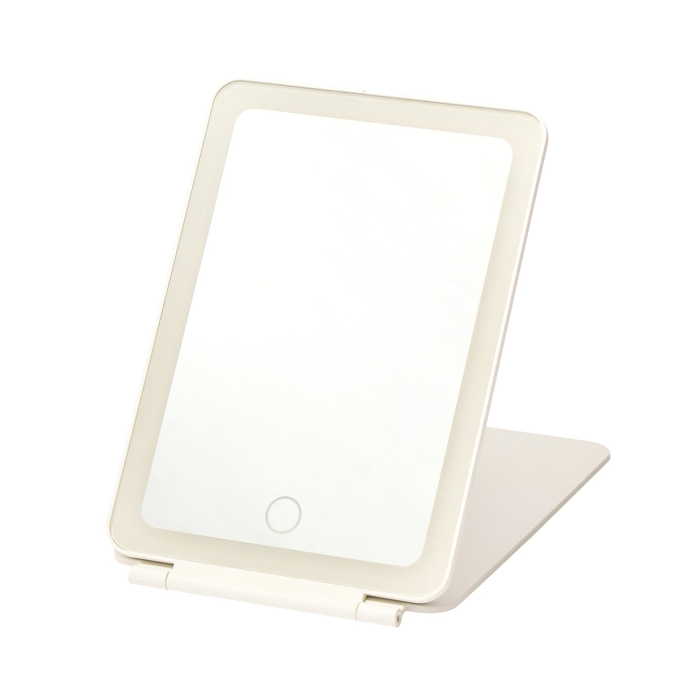 Led Folding Mirror White