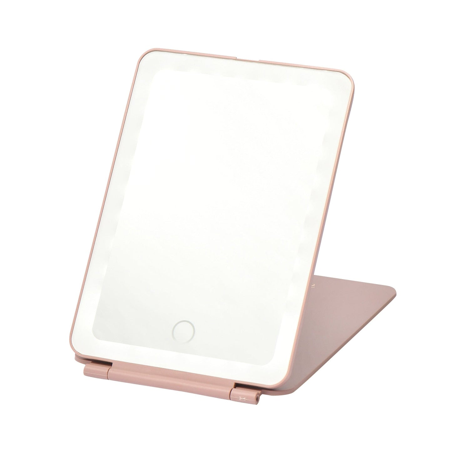 Led Folding Mirror Pink
