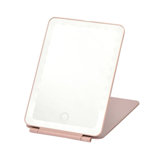 Led Folding Mirror Pink