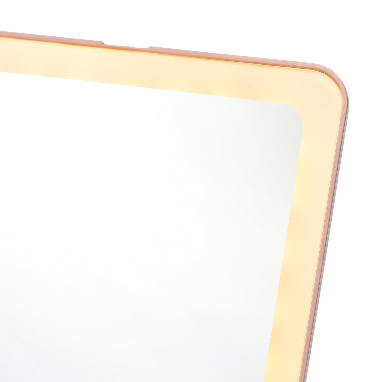 Led Folding Mirror Pink